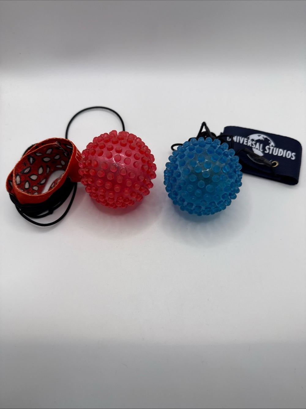 Two Universal Studios Sports Wrist Bounce Back Ball Toys READ